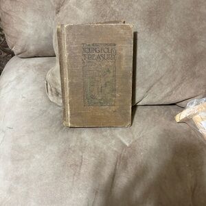 Vintage Brown Hardcover Book
